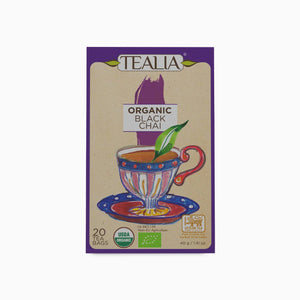 Organic Black Chai (20 Envelope Tea Bags)