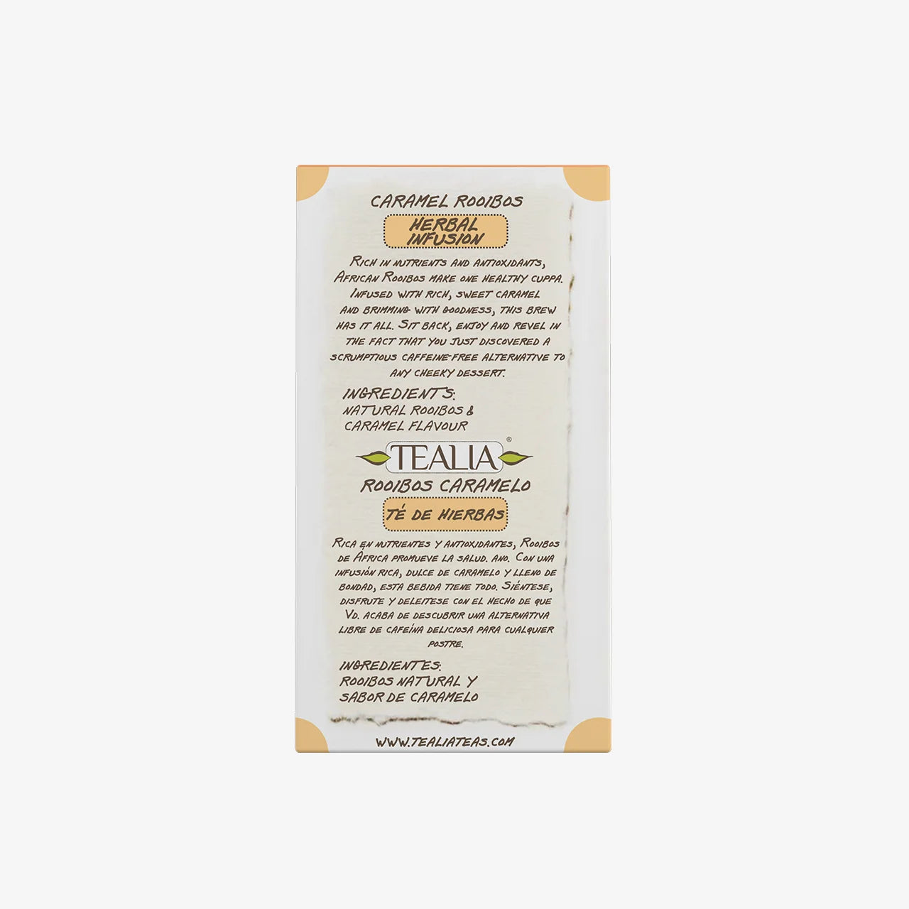 Caramel Rooibos (Pyramid Infusion Bags)