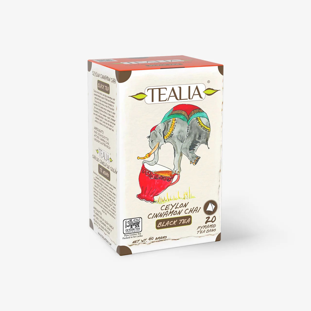 Ceylon Cinnamon Chai (Pyramid Tea Bags)