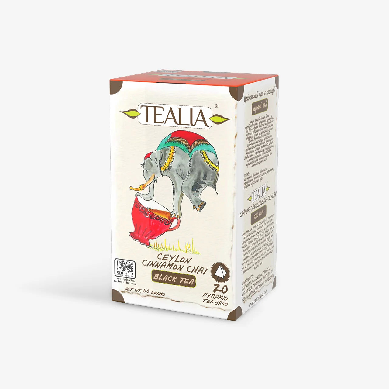 Ceylon Cinnamon Chai (Pyramid Tea Bags)