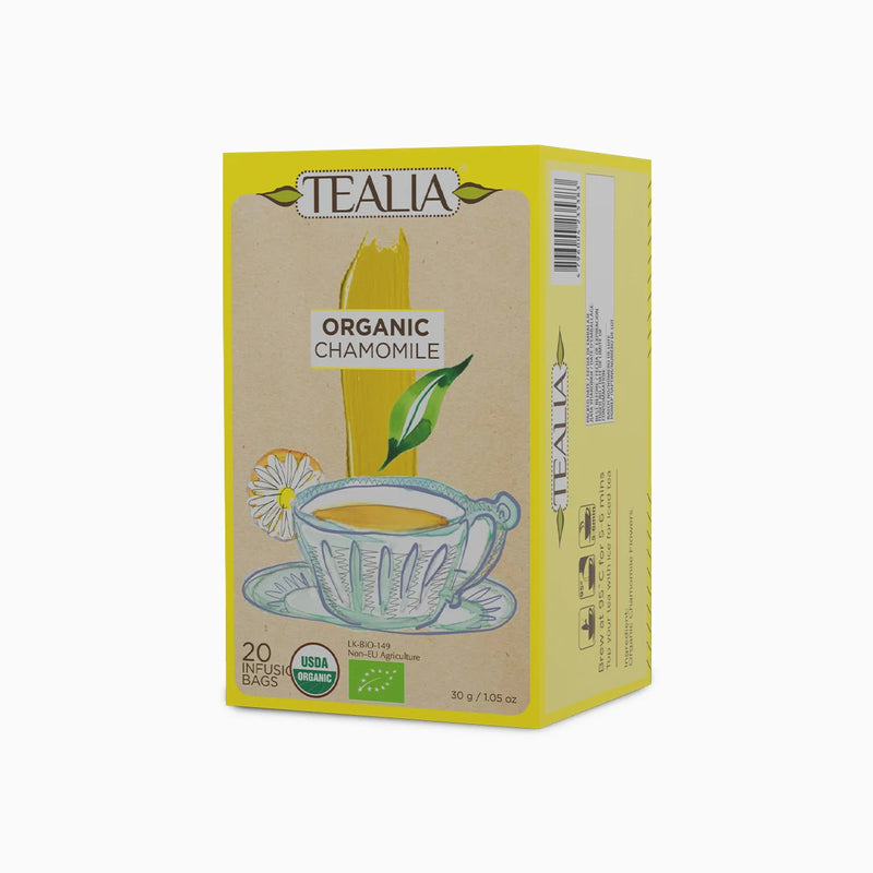 Organic Chamomile (20 Envelope Tea Bags)