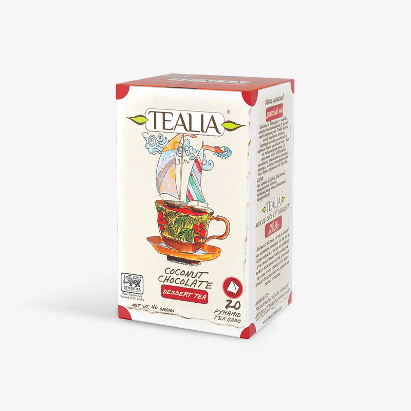 Chocolat Noix de Coco (20 sachets de thé pyramidaux)