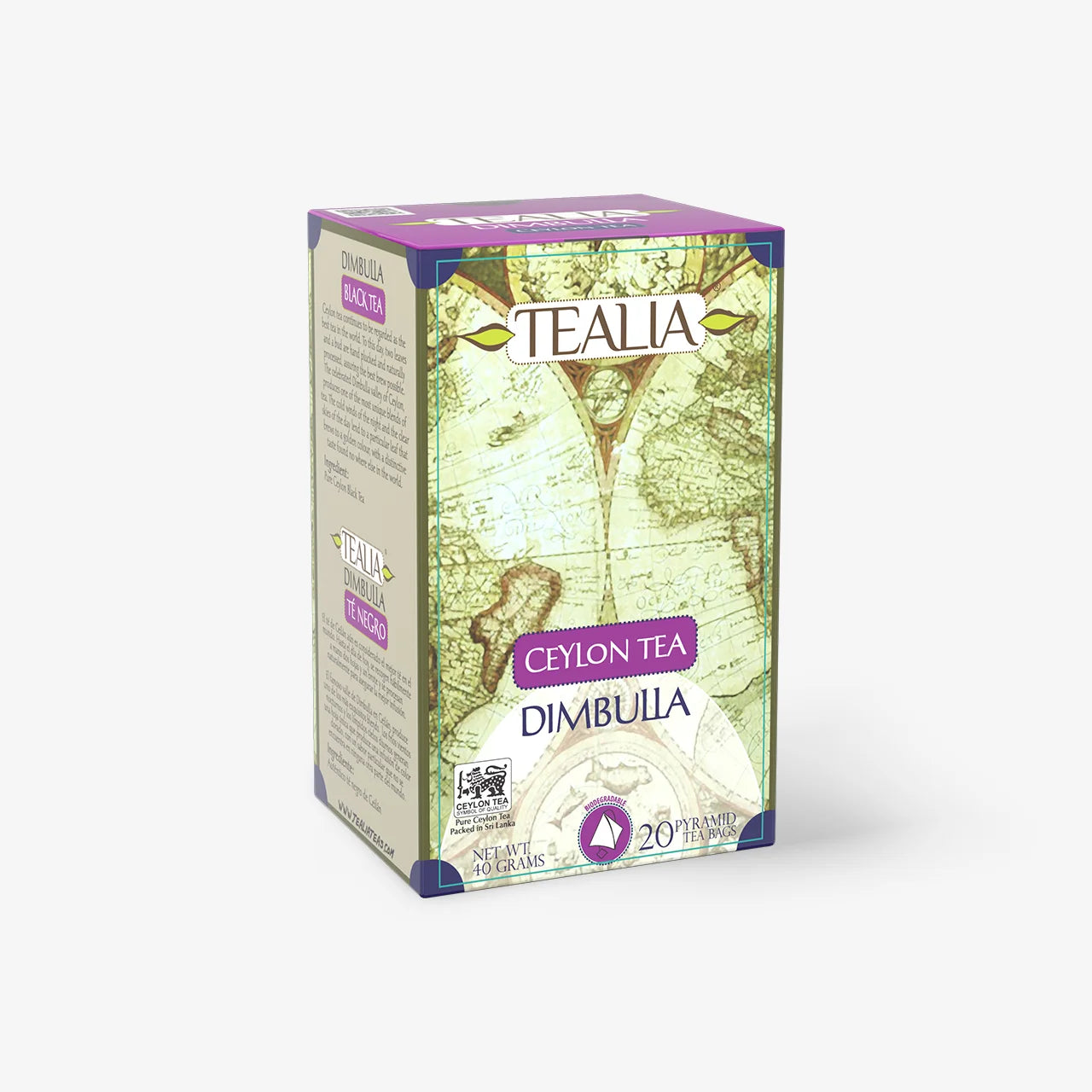 Ceylon Regional Tea - Dimbulla (20 Pyramid Tea Bags)