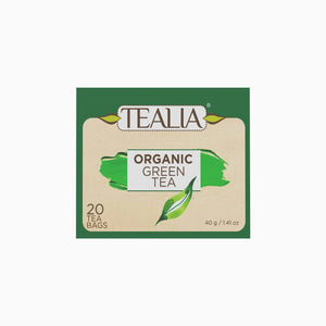 Organic Green Tea (20 Envelope Tea Bags)