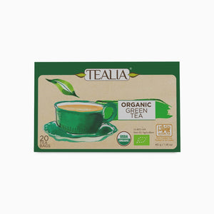 Organic Green Tea (20 Envelope Tea Bags)