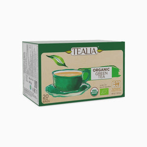 Organic Green Tea (20 Envelope Tea Bags)