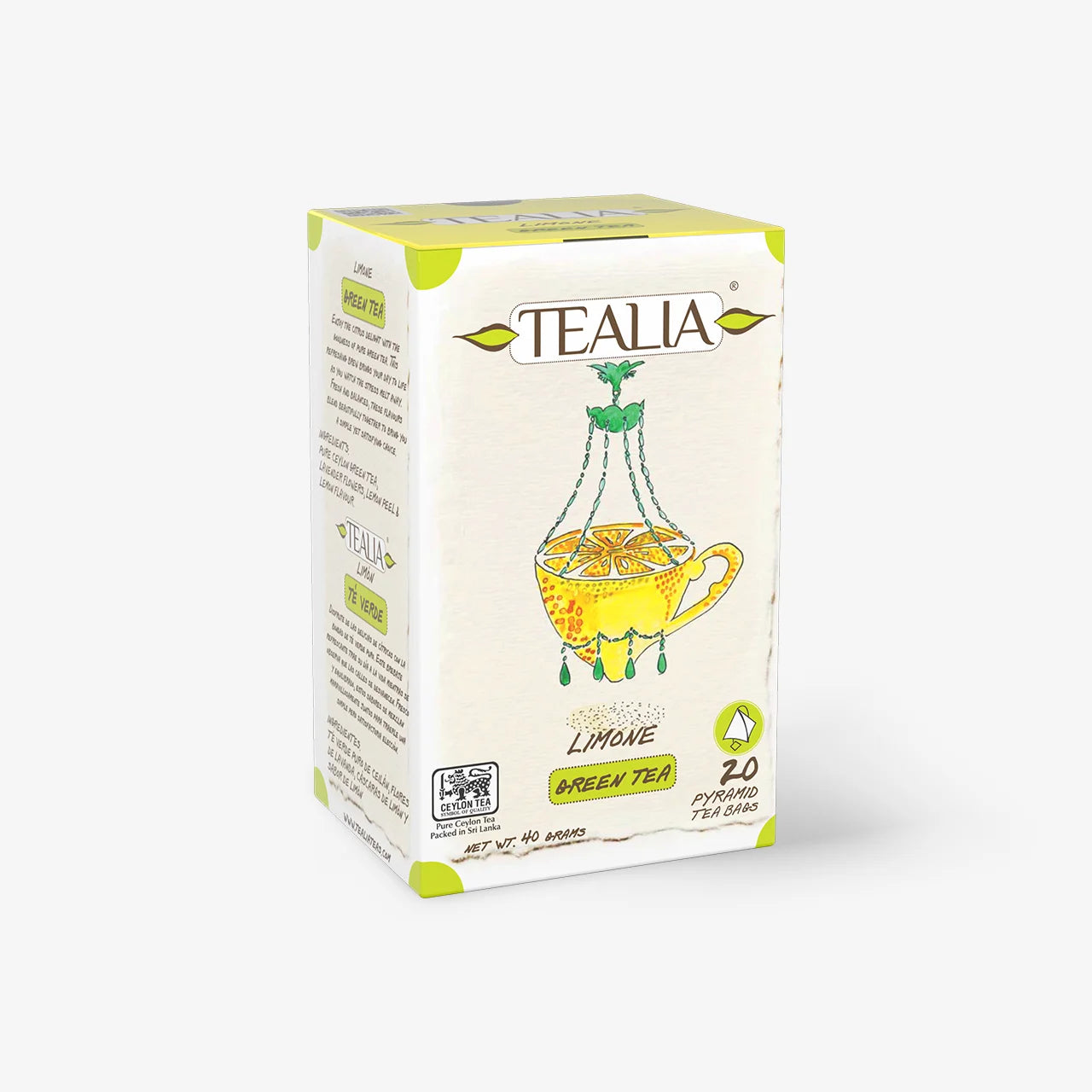 Limone (Sachets de thé pyramidaux)