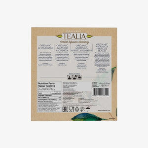 Tealia Organic Herbal Tea Box - 4 blends x 10 TB