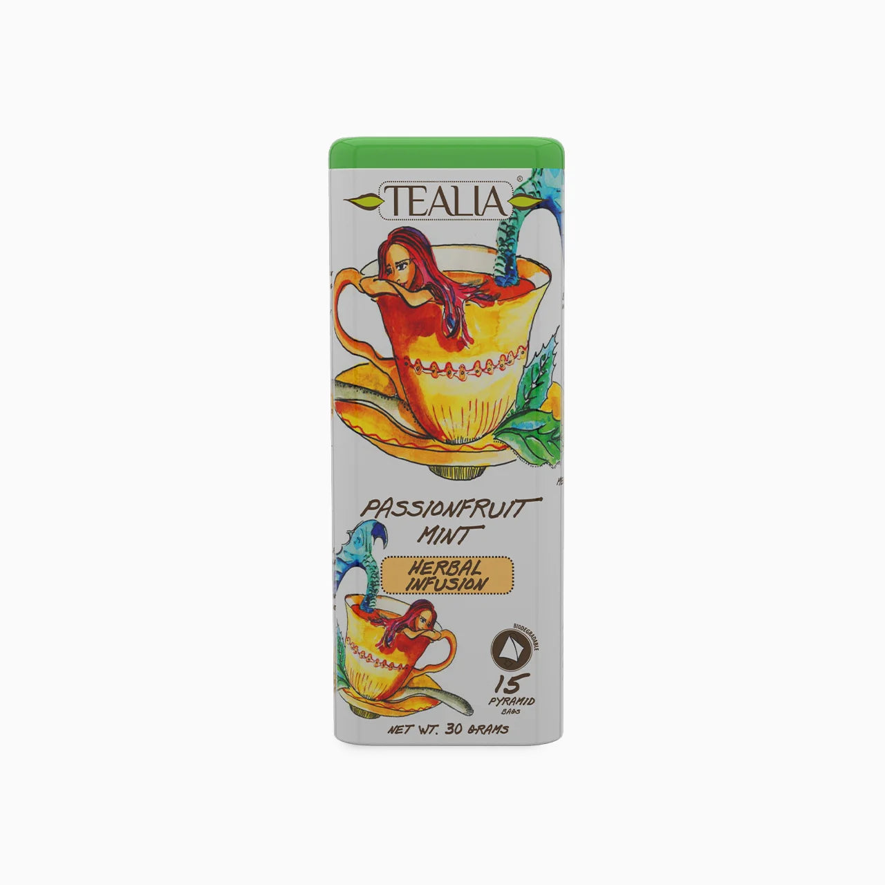 Passionfruit Mint 15 Pyramid Tea Bags