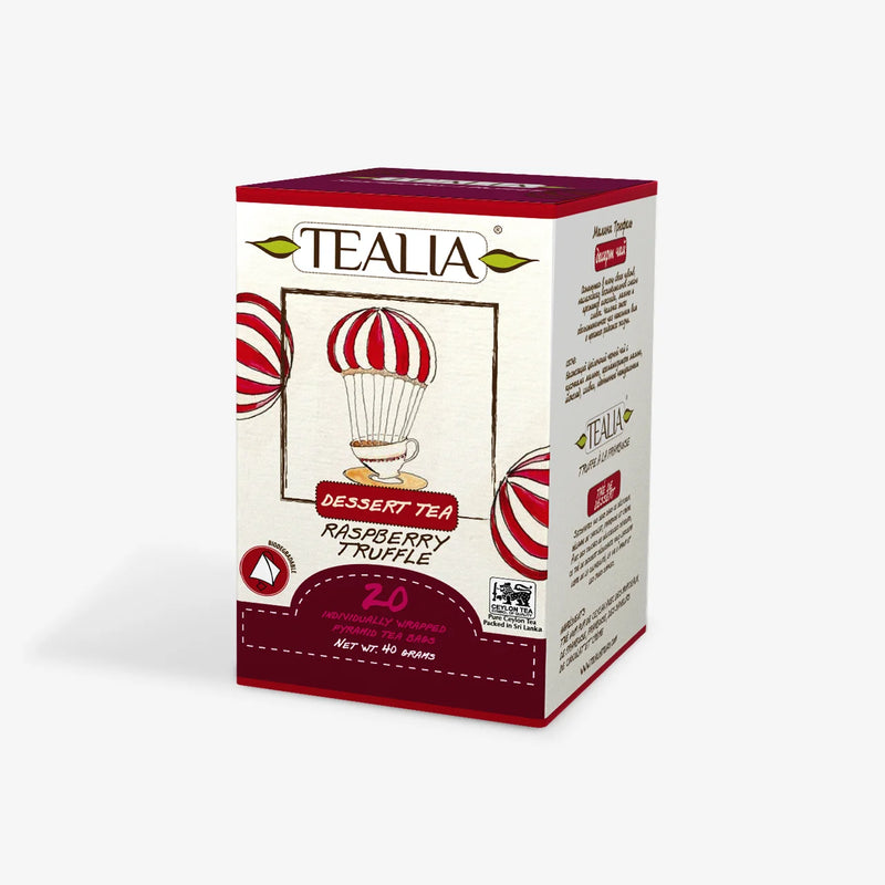 Truffes à la framboise (20 sachets emballés)
