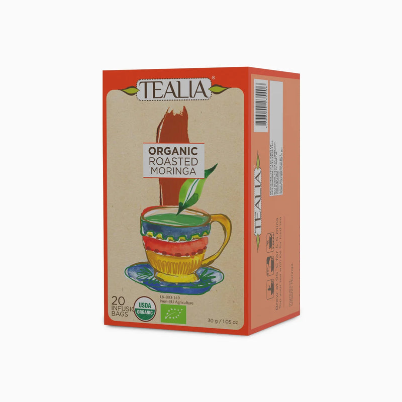 Organic Roasted Moringa (20 Envelope Tea Bags)