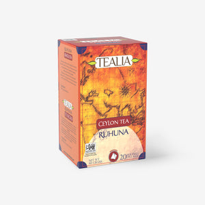 Ceylon Regional Tea - Ruhuna (20 Pyramid Tea Bags)