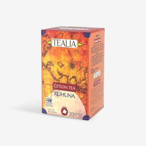 Ceylon Regional Tea - Ruhuna (20 Pyramid Tea Bags)