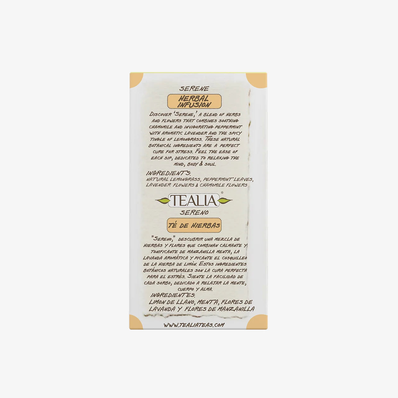 Sereine (Sachets infusion pyramidaux)