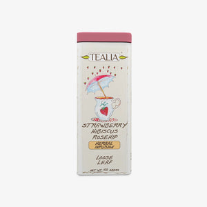 Strawberry Hibiscus Rosehip ( Loose Leaf )