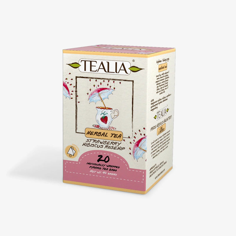 Strawberry Hibiscus Rosehip (20 Packed Sachets)