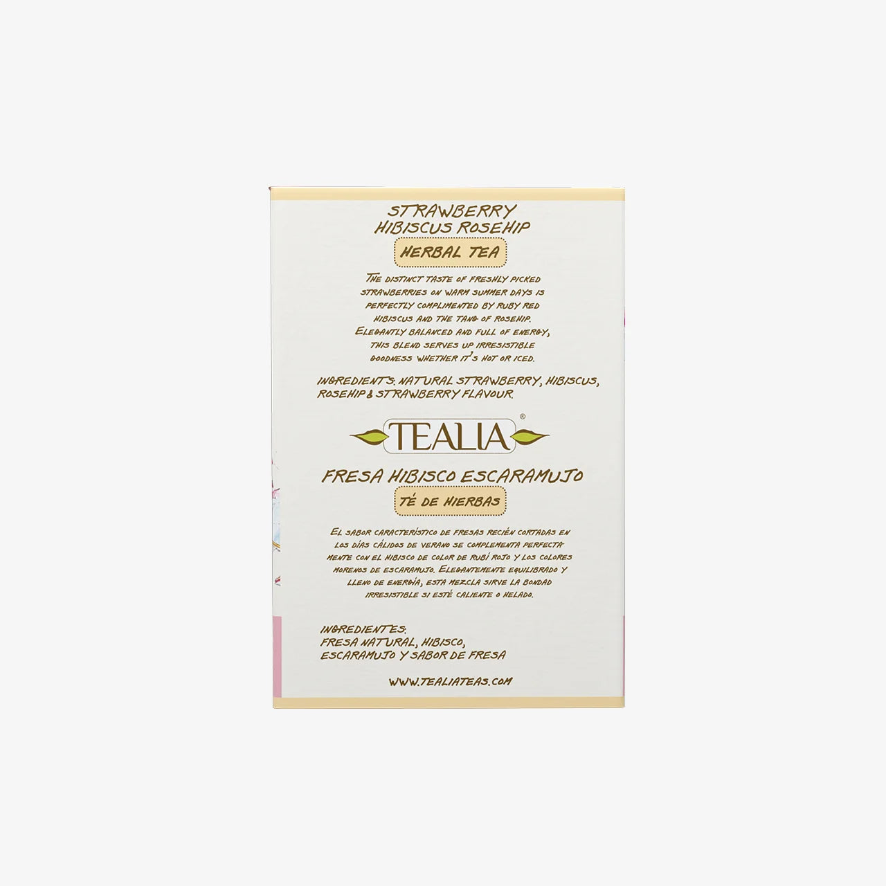 Strawberry Hibiscus Rosehip (20 Packed Sachets)