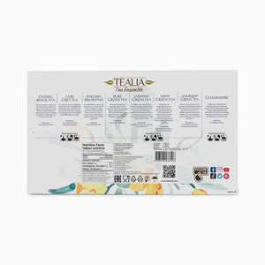 Presentation Box Tea Ensemble - 80 Enveloped Tea Bags