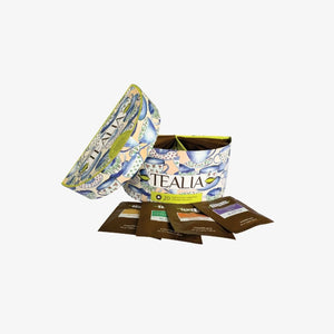 Tealia 4 Variety Black Tea Assortment Gift Box - 20 Tea Bags