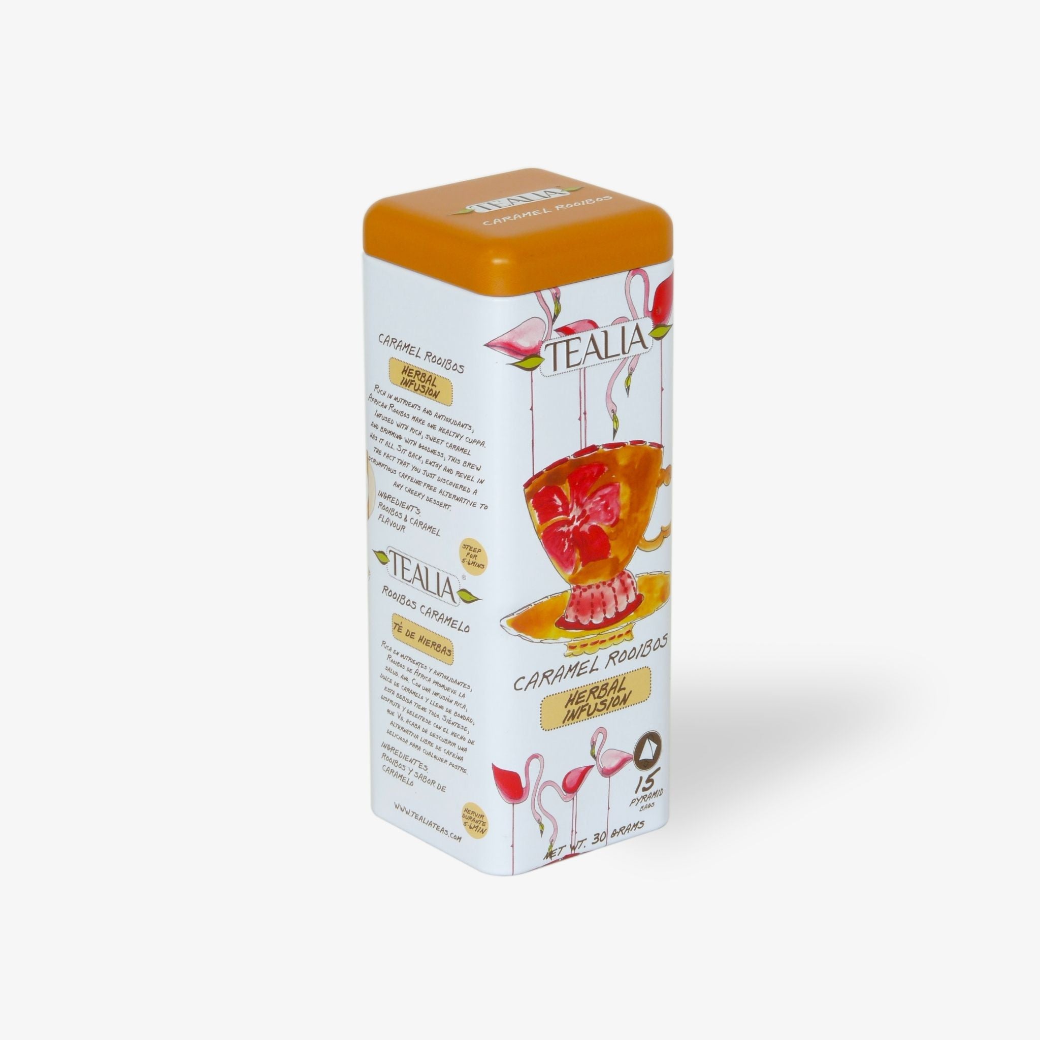 Caramel Rooibos (15 Pyramid Tea Bags)