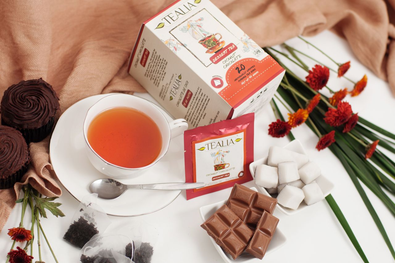 Vanilla Ginger Peach (20 Pyramid Tea Bags) – Tealia Teas