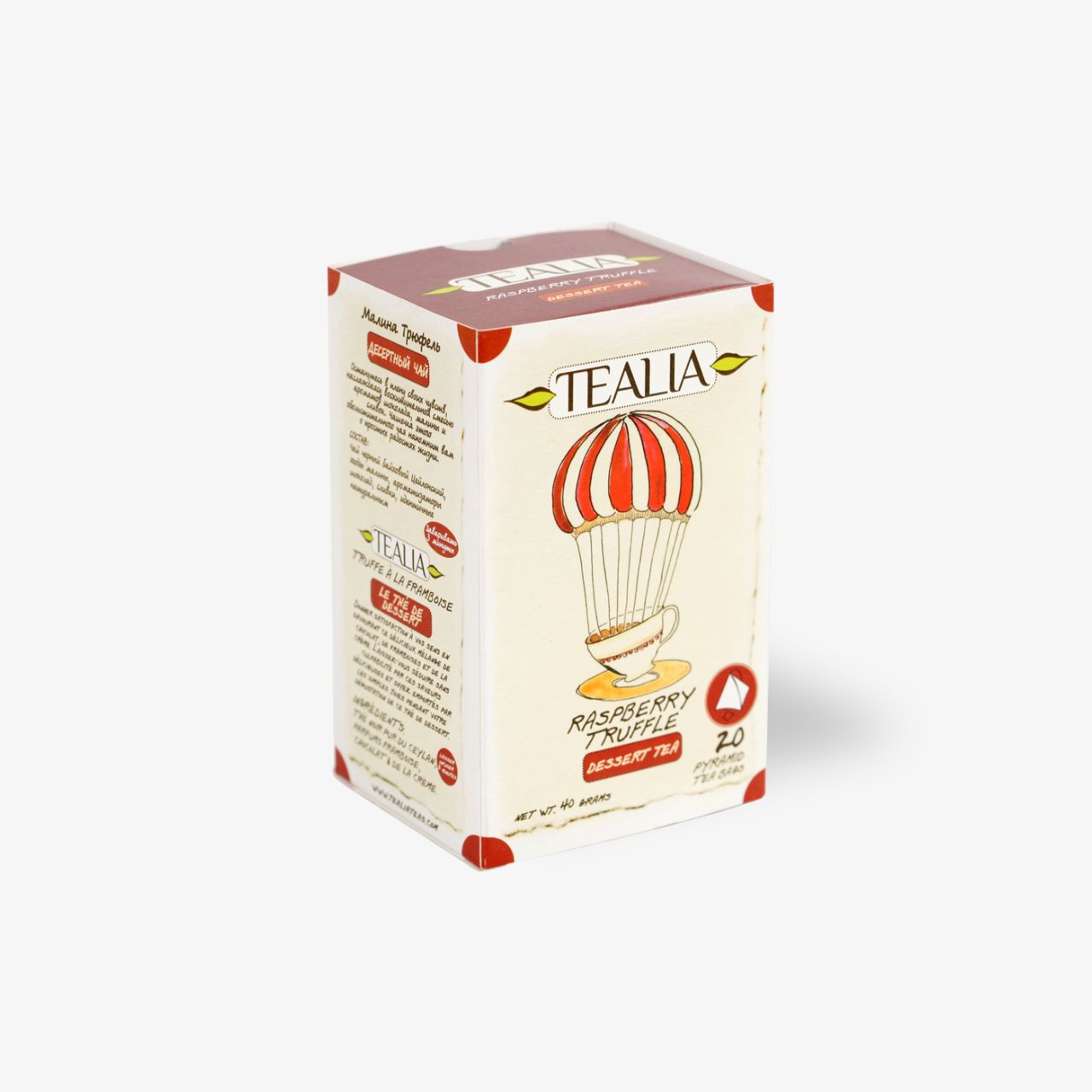 Raspberry Truffle (20 Pyramid Tea Bags)