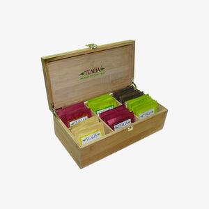 Wooden Gift Box of 48 sachets